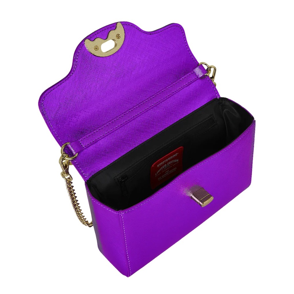 Sprayground Sharks Of The Gold Ocean Clutch - Picture 9 of 11